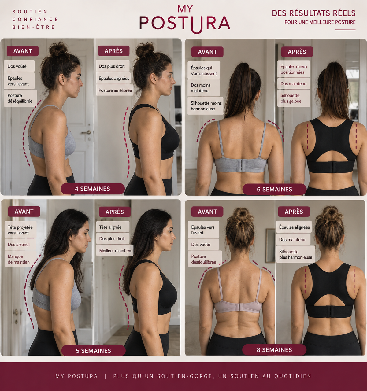 MyPostura Soutien-gorge